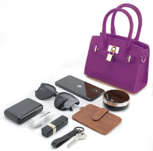 Vista 5 de STAISE Bolso bandolera de cuero vegano para mujer, bolso de hombro cruzado de moda, bolso pequeño con asa superior, bolso de noche