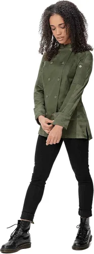 Vista 2 de Chef Works womens Mojave Chef Coat