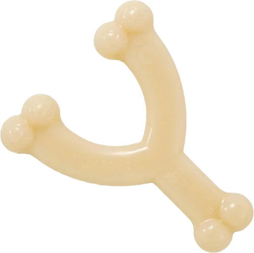 Vista 14 de Nylabone Wishbone Power Chew - Juguete masticable para perros pequeños de hasta 25 libras Durable chew toys, long lasting, flavor throughout