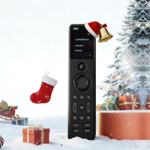Vista 4 de [Usado] Funda protectora de silicona para control remoto universal SofaBaton X1S y control remoto universal SofaBaton X1 - Negro