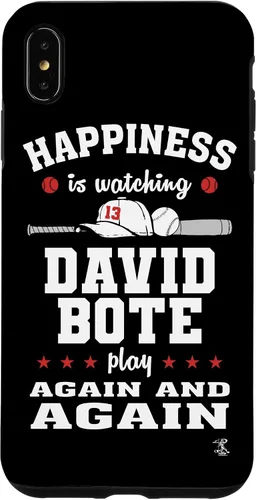Vista 11 de iPhone 16 David Bote Happiness is Watching Gameday Case