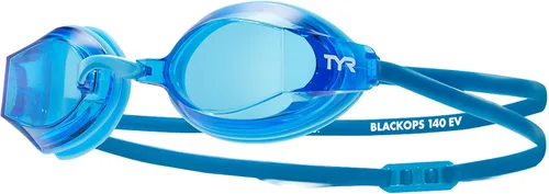 Vista 11 de TYR Gafas de natación para adultos Black Ops 140 EV Reducción de arrastre de perfil bajo Vista periférica de 140 grados Juntas de silicona
