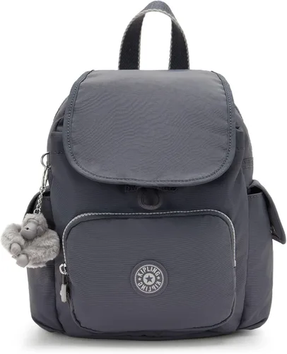 Vista 34 de Kipling Mini mochila City Pack para mujer, mochila ligera y versátil Negro (Black Noir)