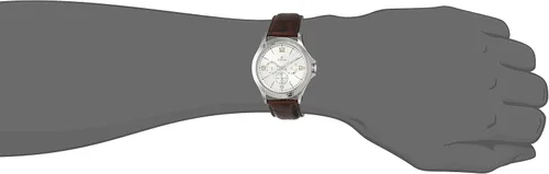 Vista 4 de Titan Workwear - Reloj cronógrafo para hombre, cuarzo, resistente al agua, correa de acero inoxidable