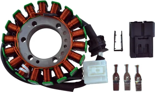 Vista 3 de RMSTATOR Repuesto para generador estator Yamaha FZ6 R & XJ 600 2009-2017 OEM Repl.# 20S-81410-00-00 FZ6R XJ600 XJ6