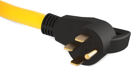 Vista 17 de Champion Power Equipment Cable de alimentación de generador RV de 30 pies, 50 amperios, 125/250 voltios, (14-50P a SS2-50R)