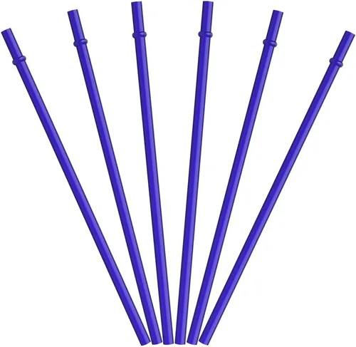Vista 15 de Pajitas de repuesto de plástico reutilizables de color liso de 6 pulgadas para mini tarro de masón, vasos, juego de 12 popotes con cepillo de 12color