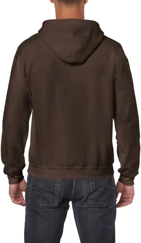 Vista 57 de Gildan Sudadera con capucha y cremallera completa para hombre