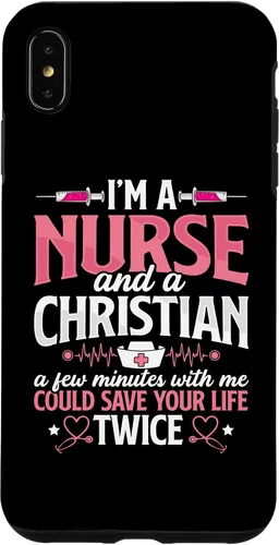 Vista 11 de iPhone 16 Christian Nurse Jesus God Funny Nursing RN LPN CNA - Funda para mujer
