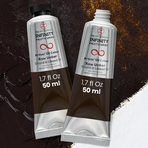 Vista 13 de Caja de Blancos de ZenART para tonos impecables - 200 ml de blanco de titanio, 50 ml de blanco de zinc y titanio y ocre amarillo de Nápoles