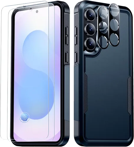 Vista 36 de SPIDERCASE Funda diseñada para Samsung Galaxy S25, [protección contra caídas de grado militar de 10 pies], paquete de 2