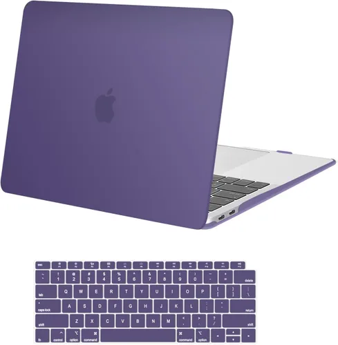 Vista 24 de MOSISO - Compatible con funda para MacBook Air de 13 pulgadas, versión 2022, 2021, 2020, 2019, 2018, A2337 M1 A2179 A1932, Touch ID, carcasa rígida