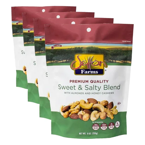 Vista 16 de Setton Farms Bolsa de mezcla de nueces de pistacho con almendras, pistachos y anacardos, bolsa resellable de 8 onzas