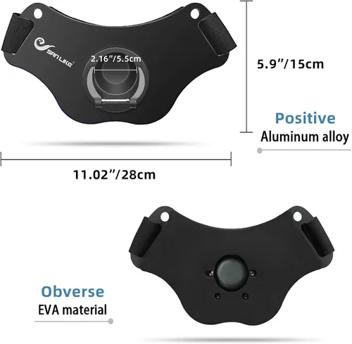 Vista 6 de Cinturón de pesca Cinturón de lucha ajustable de aluminio/fibra de carbono/cinturón de lucha de plástico Cinturón de pesca de pie