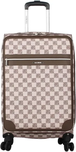 Vista 76 de Steve Madden Equipaje de diseñador, Chalet Gris Claro, Juego de maleta giratoria ligera expandible de 3 piezas - Juego de viaje