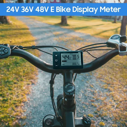 Vista 3 de Ejoyous Pantalla LCD 24V 36V 48V ElectricBike Scooter Panel De Control