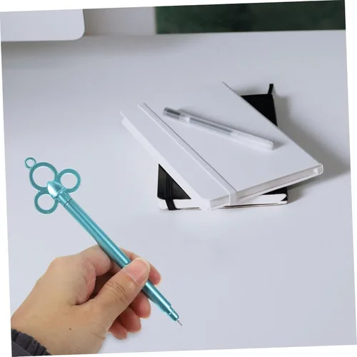 Vista 5 de 12 bolígrafos de gel con forma de llave vintage, punta fina, bolígrafos de escritura suave para estudiantes, oficina, toma de notas, estilos mixtos