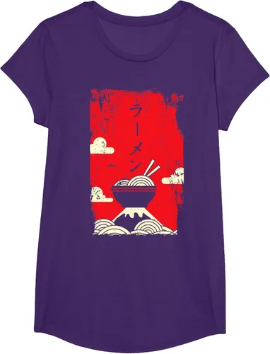 Vista 17 de Ramen Noodles Camiseta de arte japonés, Negro