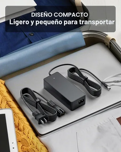 Vista 4 de Cargador de 42 V, 2 A para Cargador de Batería de Scooter EVERCROSS Compatible con EV08E EV08S EV10K EV10K Pro EV10Z Fuente de Alimentación