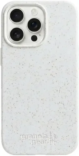 Vista 17 de Eco by GranolaGear - Funda ecológica para iPhone 15, biodegradable, compostable, sin plástico, hecha de plantas, nieve alpina