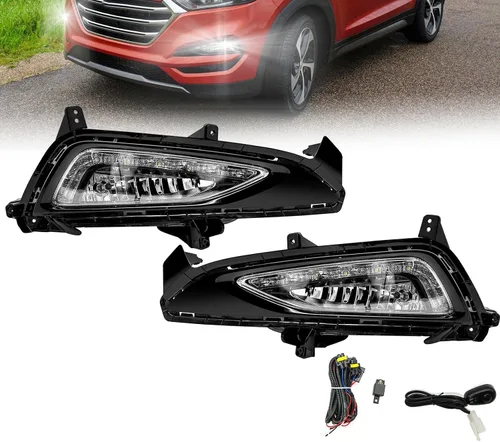Vista 37 de Fog Lights Compatible With 2013 2014 2015 Ford Explorer Front Bumper Driving Lamp Assembly Clear Lens