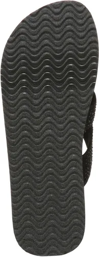 Vista 8 de BZees Sandalias Rio para mujer, Brillante negro