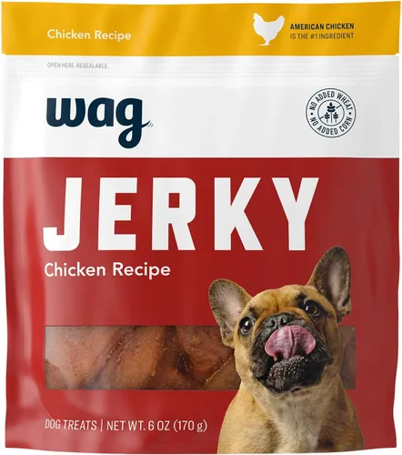 Vista 11 de Marca Amazon – Wag Soft & Tender American Jerky Premios para Perros – Receta de Carne de Res, 6 Onzas (Paquete de 1)
