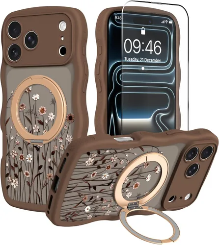 Vista 10 de OOK Funda magnética para iPhone 11 [compatible con MagSafe] Funda delgada mate translúcida negra para iPhone 11, funda protectora de lente de Negro