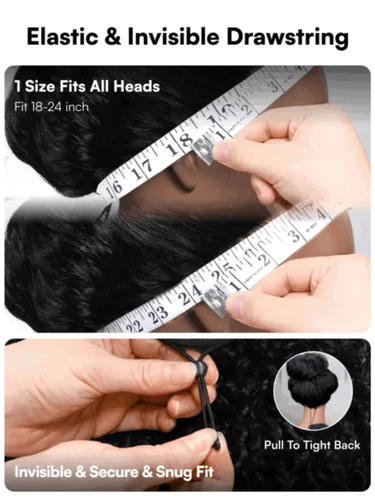 Vista 65 de Beauty Forever Bye Bye Knots - Peluca de cabello humano ondulado sin pegamento, predepilada, 7x5, encaje frontal, cabello humano suelto Peluca