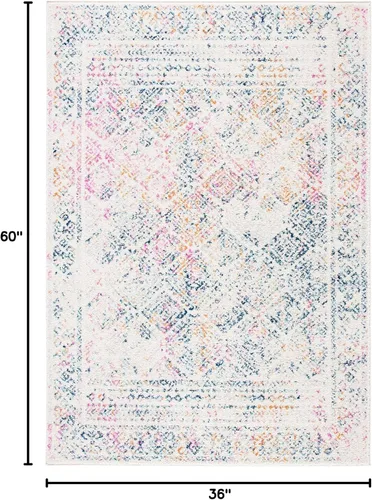 Vista 146 de Safavieh - Alfombra decorativa de la colección Tulum, modelo TUL264F, estilo marroquí, bohemio y desgastado, no suelta pelusa, para sala, vestíbulo