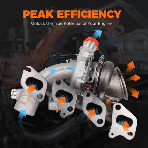 Vista 6 de PAROD Turbocompresor completo con kit de juntas para Buick Encore 2013-2019, Chevy Cruze 2011-2016, Cruze Limited 2012-2019, 2013-2018 Trax 1.4L L4