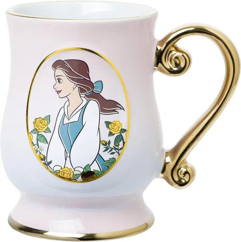 Vista 12 de Silver Buffalo Disney Alicia en el país de las maravillas Taza de té apiladas de cerámica esculpida en 3D, 20 onzas (591.4 ml)