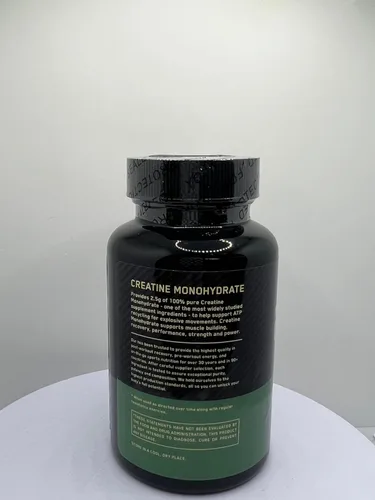 Vista 2 de Cápsulas de monohidrato de creatina micronizada, 0.09 oz, 60 unidades, para apoyo al edificio muscular