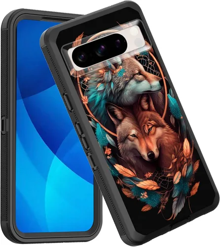 Vista 38 de Funda para Pixel 7a, a prueba de golpes, 3 capas, protección de cuerpo completo, resistente, de alto impacto, para Google Pixel 7a de 6.1 pulgadas