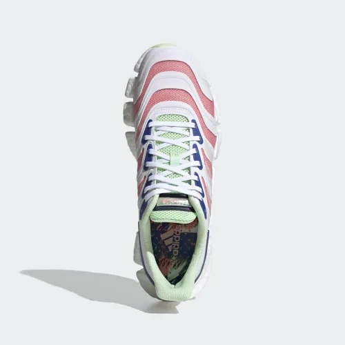 Vista 4 de adidas Climacool Vento - Tenis de correr para hombre color rosanegro y blanco