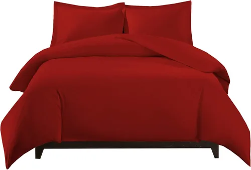 Vista 9 de Royal Tradition Juego de ropa de cama de viscosa de bambú, edredón alternativo de plumón de peso medio