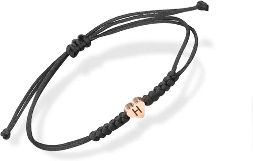 Vista 25 de Pulseras con iniciales para adolescentes y niños, pulsera de letra N con dije de inicial, pulseras hechas a mano para el día de San Valentín, Día