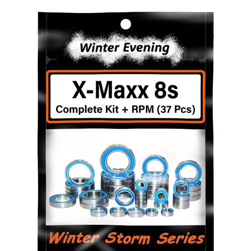 Vista 2 de para Traxxas X-Maxx 8S - Kit de rodamientos originales, versión 2 y WideMaxx (37)