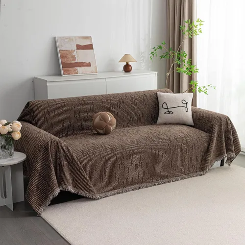 Vista 10 de MYSKY HOME Fundas para sillón, funda para silla reclinable, color beige, fundas de sofá para sofá modular en forma de L, fundas de sofá de gran