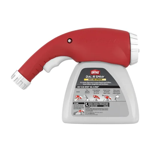 Vista 2 de Ortho Dial N Spray Pulverizador de manguera para herbicida líquido y matainsectos, fungicida, fertilizante con 14 configuraciones de dilución