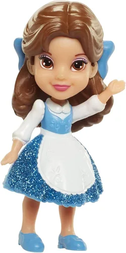 Vista 2 de Disney Princess My First Mini Vestido Azul Niño Belle Muñeca Posable