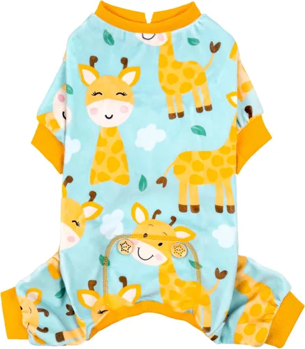 Vista 17 de KYEESE - Pijama de terciopelo para perros pequeños para uso diario, ardilla