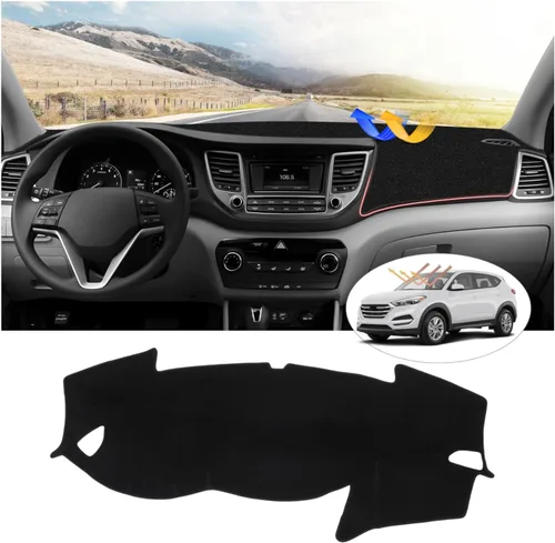 Vista 19 de CARTIST Cubierta de Tablero de Ajuste Personalizado para Chevy Chevrolet Silverado/GMC Sierra 1500 2014-2018, Silverado/GMC Sierra 2500HD 3500HD