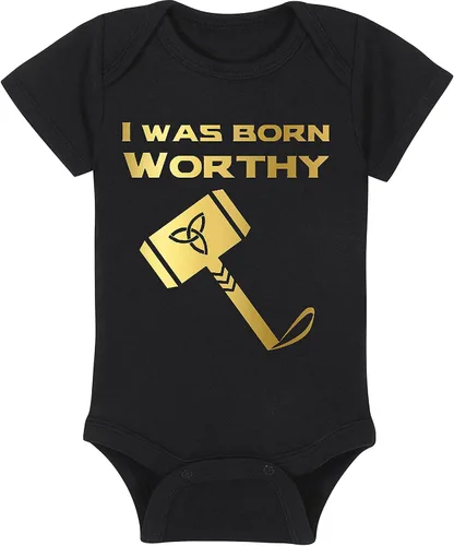 Vista 4 de I Was Born Worthy - Superhero Baby Onesie - Hat - Blanket - Bib Package Combinations