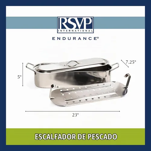 Vista 7 de RSVP International Endurance Collection - Juego de caza furtiva de peces, 20 pulgadas, acero inoxidable