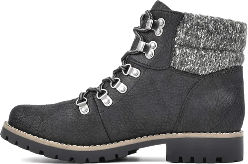 Vista 3 de Cliffs by White Mountain Shoes Pathfield - Botines de senderismo con cordones para mujer, Multi