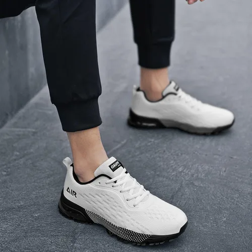 Vista 6 de M MAGPER Tenis deportivos antideslizantes para hombre (7-12.5 D(M))