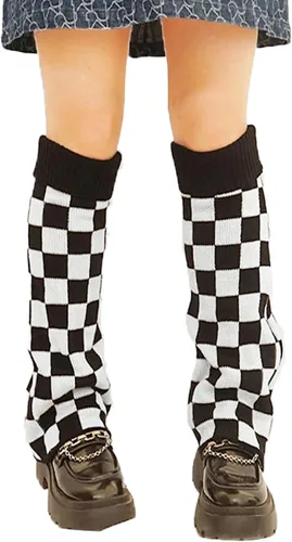 Vista 12 de Sexybody Calentadores de piernas para mujer, Y2K Kawaii con estampado de araña, gótico, Harajuku, Lolita, elegantes y bonitos, calcetines japoneses