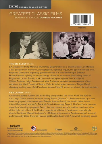 Vista 2 de TCM Big Sleep, The Key Largo (DVD)(DBFE)