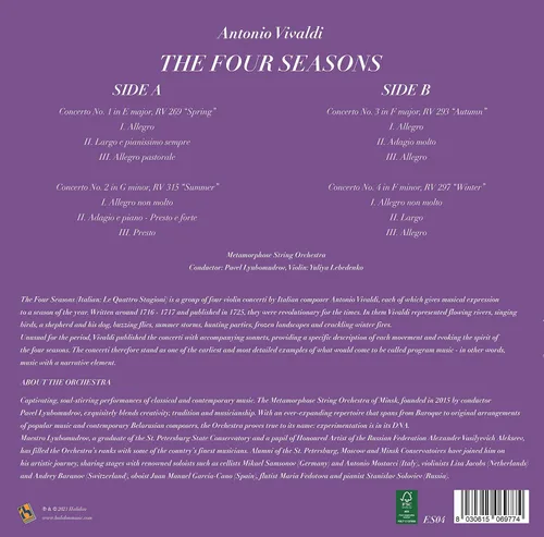 Vista 3 de Antonio Vivaldi - The Four Seasons